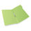 Miniatura: FOLDER DE PAPEL CON BROCHE OFICIO FORTEC F-FB-3032 VERDE CLARO 10P