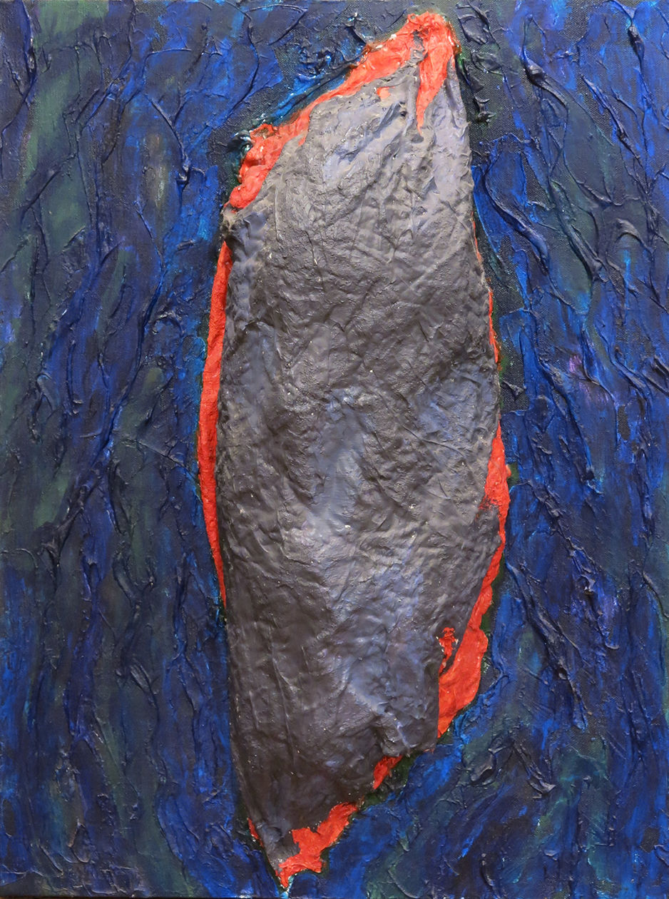Snail, 40x30 in mixed media 300