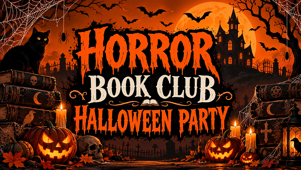Horror Book Club Halloween Party