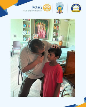 Free Eye Check-Up Camp for Children at Sarva Seva Trust, Defence Colony