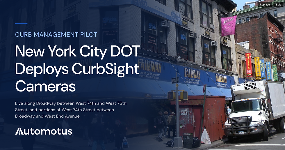New York City Department of Transportation Launches Automotus