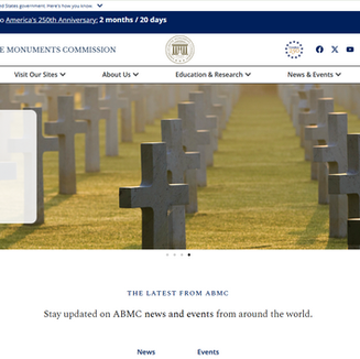 American Battle Monuments Commission(ABMC Public Website)