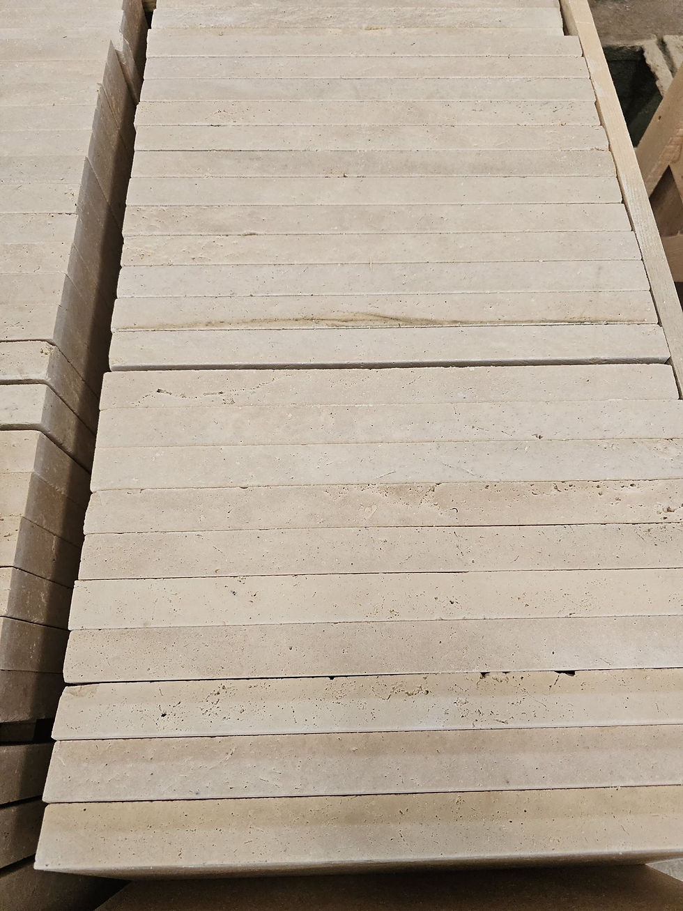 Thumbnail: PLATINUM PEARL TRAVERTINE TUMBLED