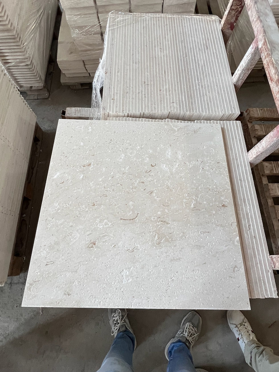 Thumbnail: MEDITERREAN LIMESTONE TUMBLED
