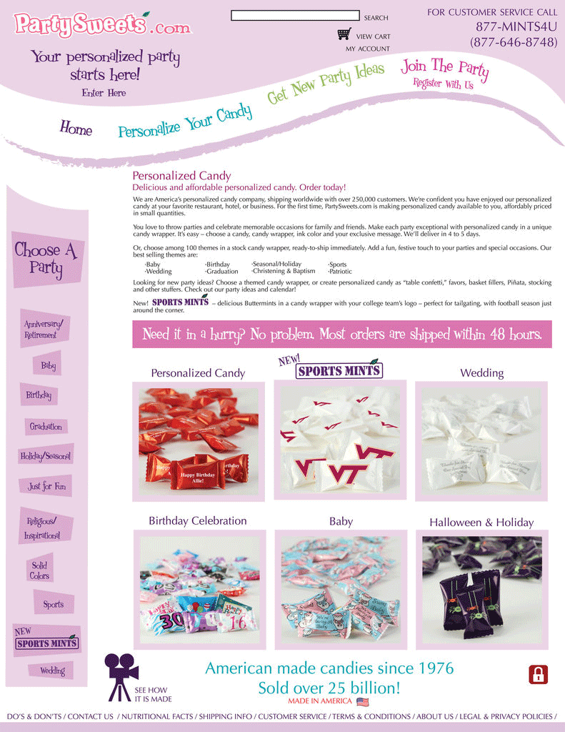 PartySweets_Webpage3