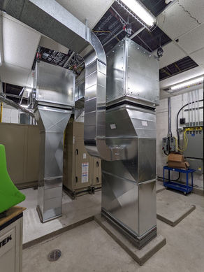 Completed Air Handler