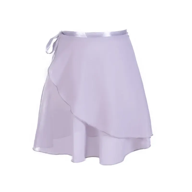 Thumbnail: Adult Chiffon Ballet Tutu Dance Skirt Women Girls Gymnastics Wrap Skirt Training