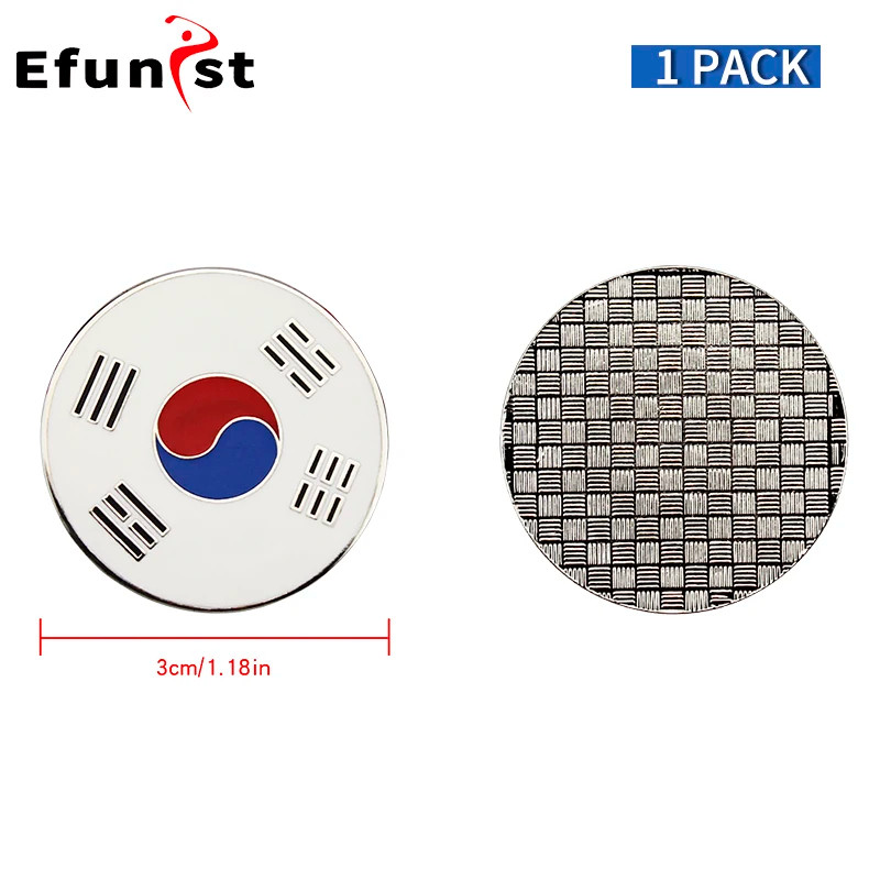 Thumbnail: Golf Ball Marker Alloy Mix Various Styles Men Women Golf Hat Clip Golf Cap Clips