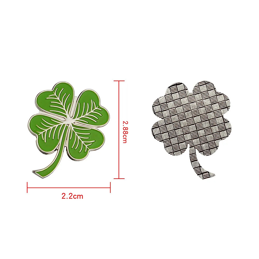 Thumbnail: Golf Ball Marker Alloy Mix Various Styles Men Women Golf Hat Clip Golf Cap Clips