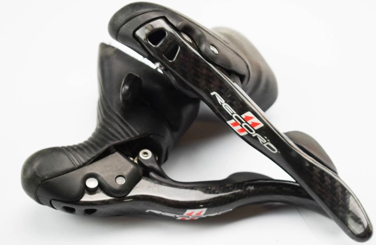 Campagnolo Record 11 Speed Carbon Ergopower Brake Levers Shifters 
