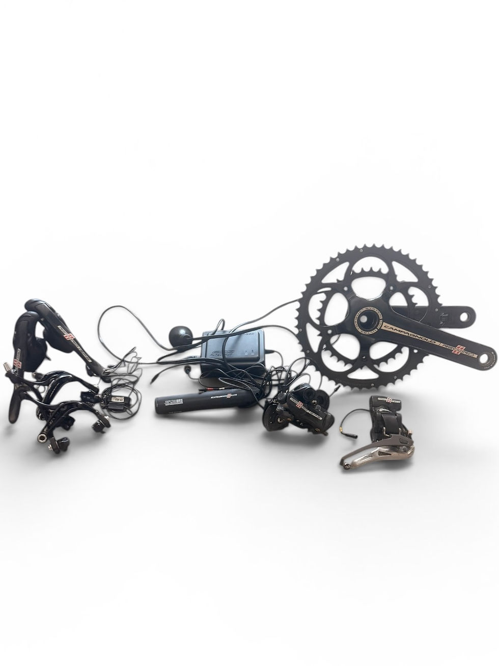 Thumbnail: Campagnolo Record 11s EPS V2 Electronic Groupset 11 Speed Carbon Rim Brake 