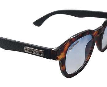 Lunettes tropeziennes CHRISTIAN cuir