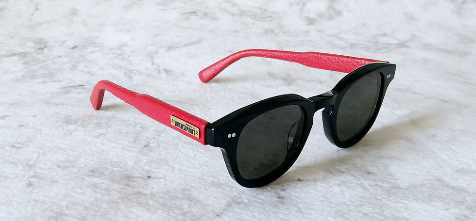 Thumbnail: Lunettes en cuir  Christian  