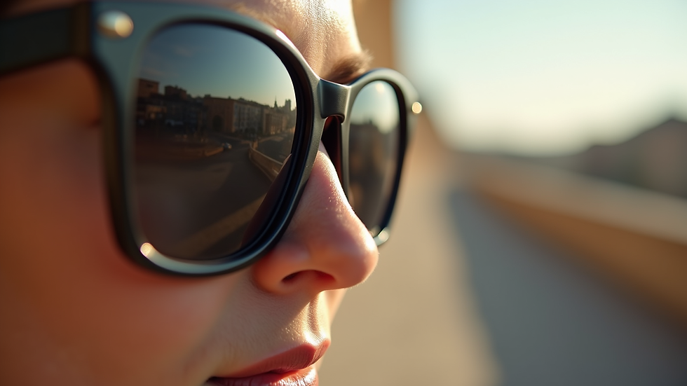Lunettes en cuir pour homme : élégance et qualité