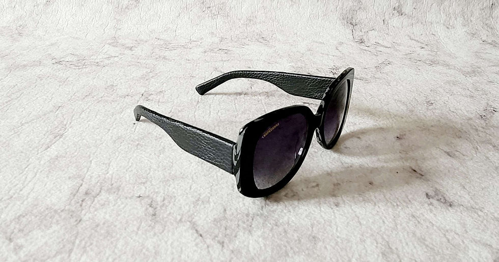 Miniature : Lunettes tropeziennes EQUINOX en cuir de vachette