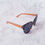 Miniature : Lunettes tropeziennes SAM polarisè  en cuir   orange