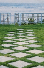 piso para jardim