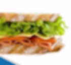 Turkey and Cheese baguette