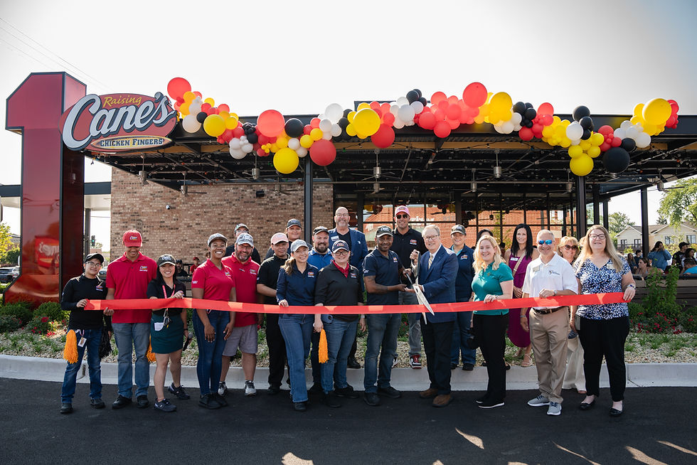 Arlington Heights grand opening ribbon cutting event photographer