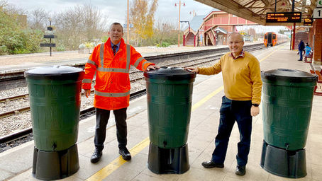 Water Butts Start Action Flowing