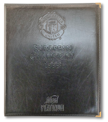 The Futera Manchester United "European Cup 1999" Platinum Collection