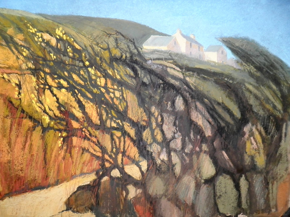 In Early Gorse, Jill Jeffrey captures the serene charm of North Wales in early summer
