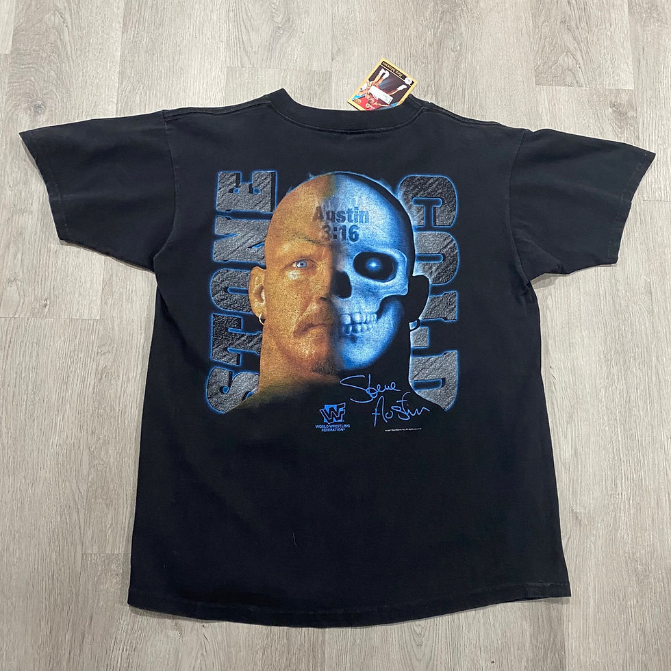 Thumbnail: 1997 stone cold steve austin tee size large