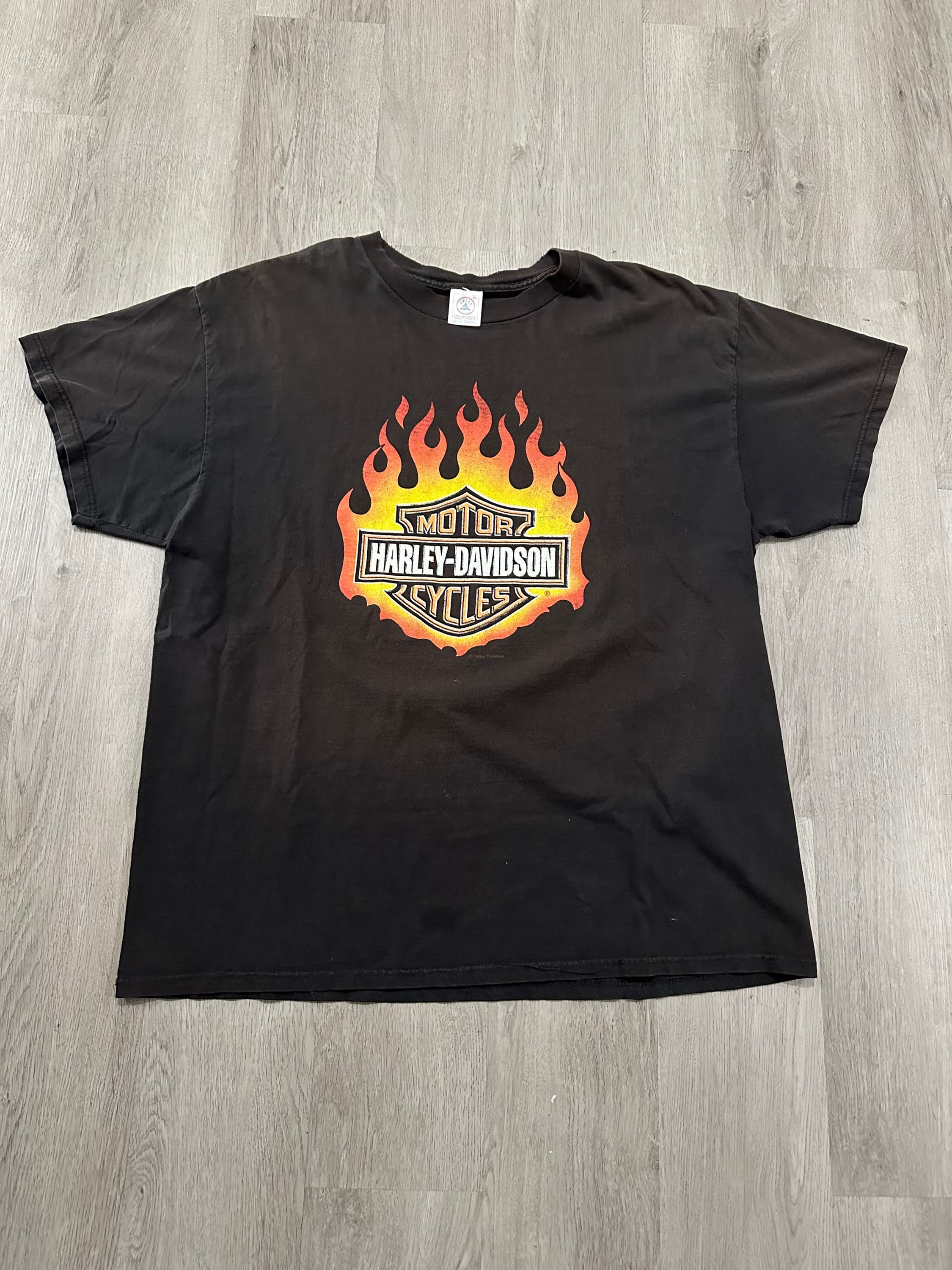 harley davidson tee size xl