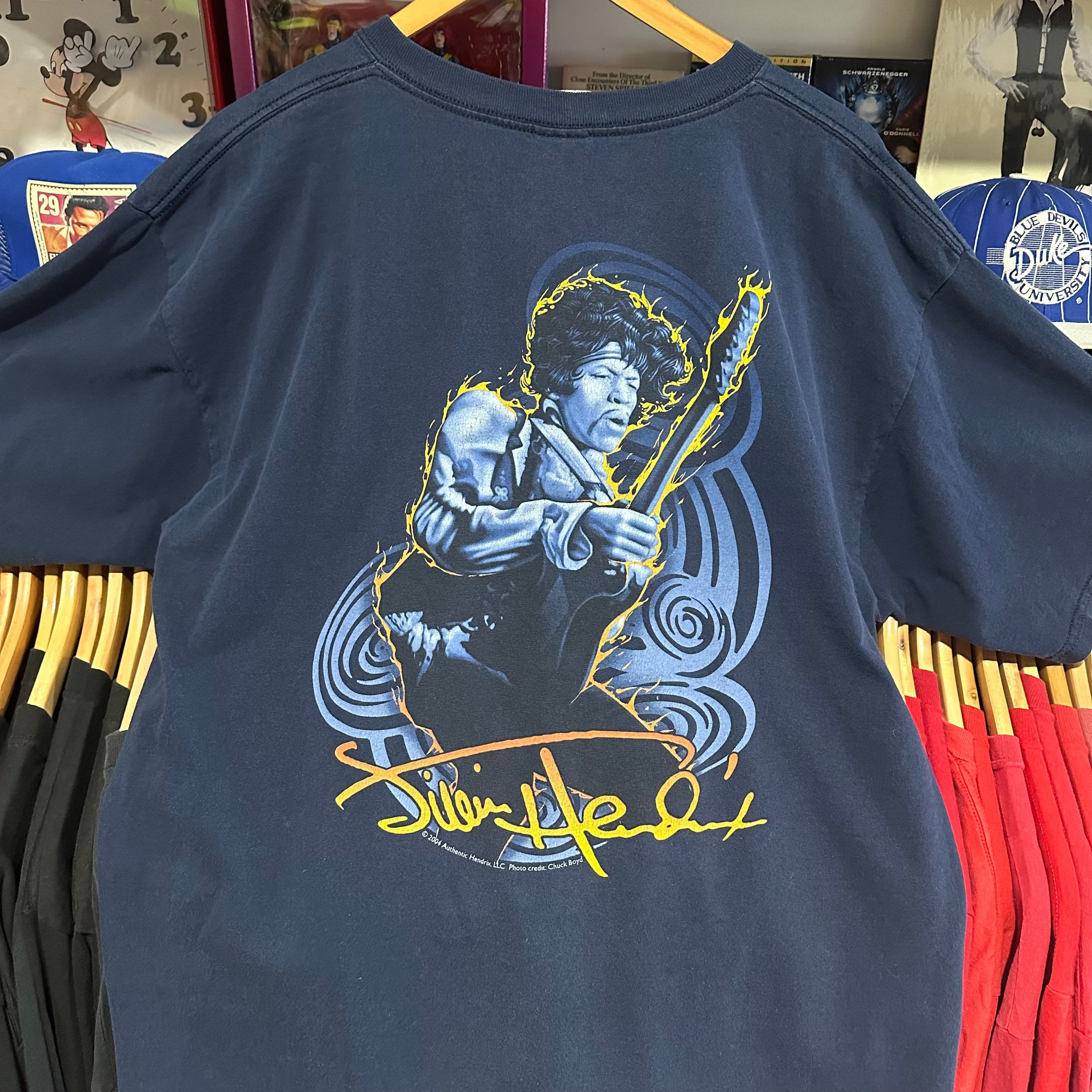 2004 jimi hendrix tee size xl