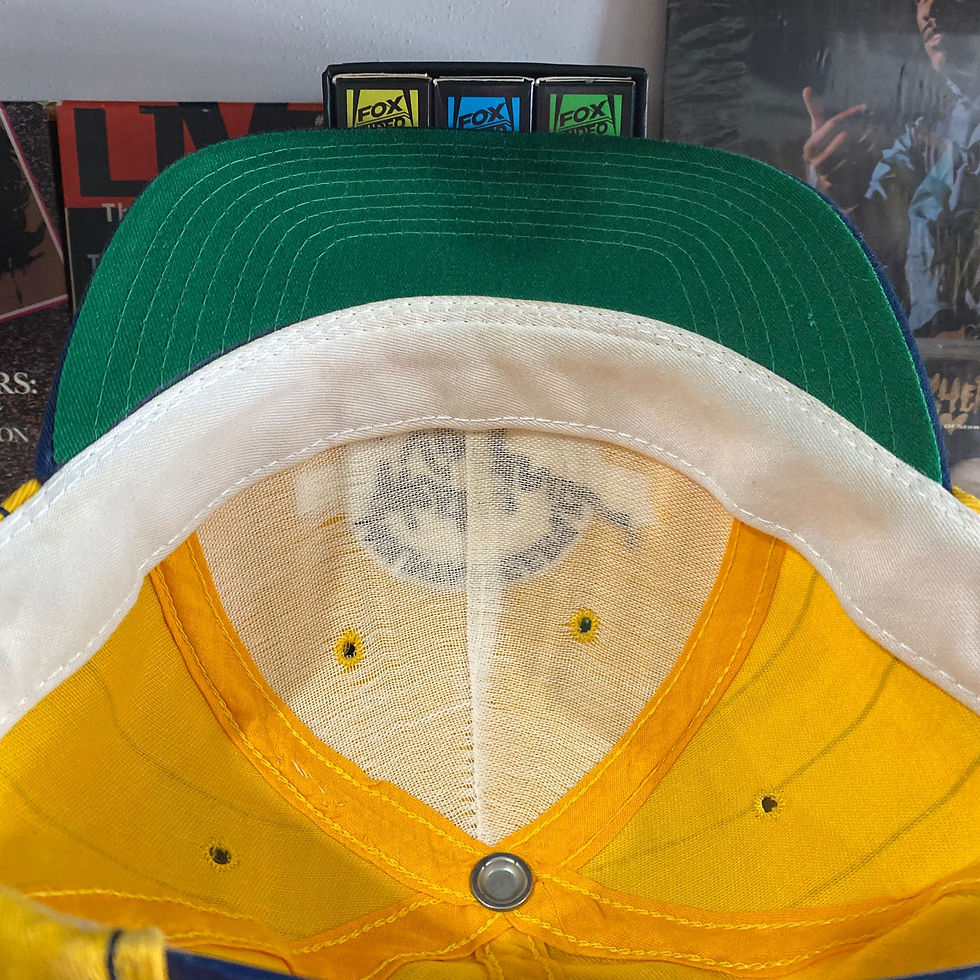 Thumbnail: wvu west virginia mountaineer the game snapback hat