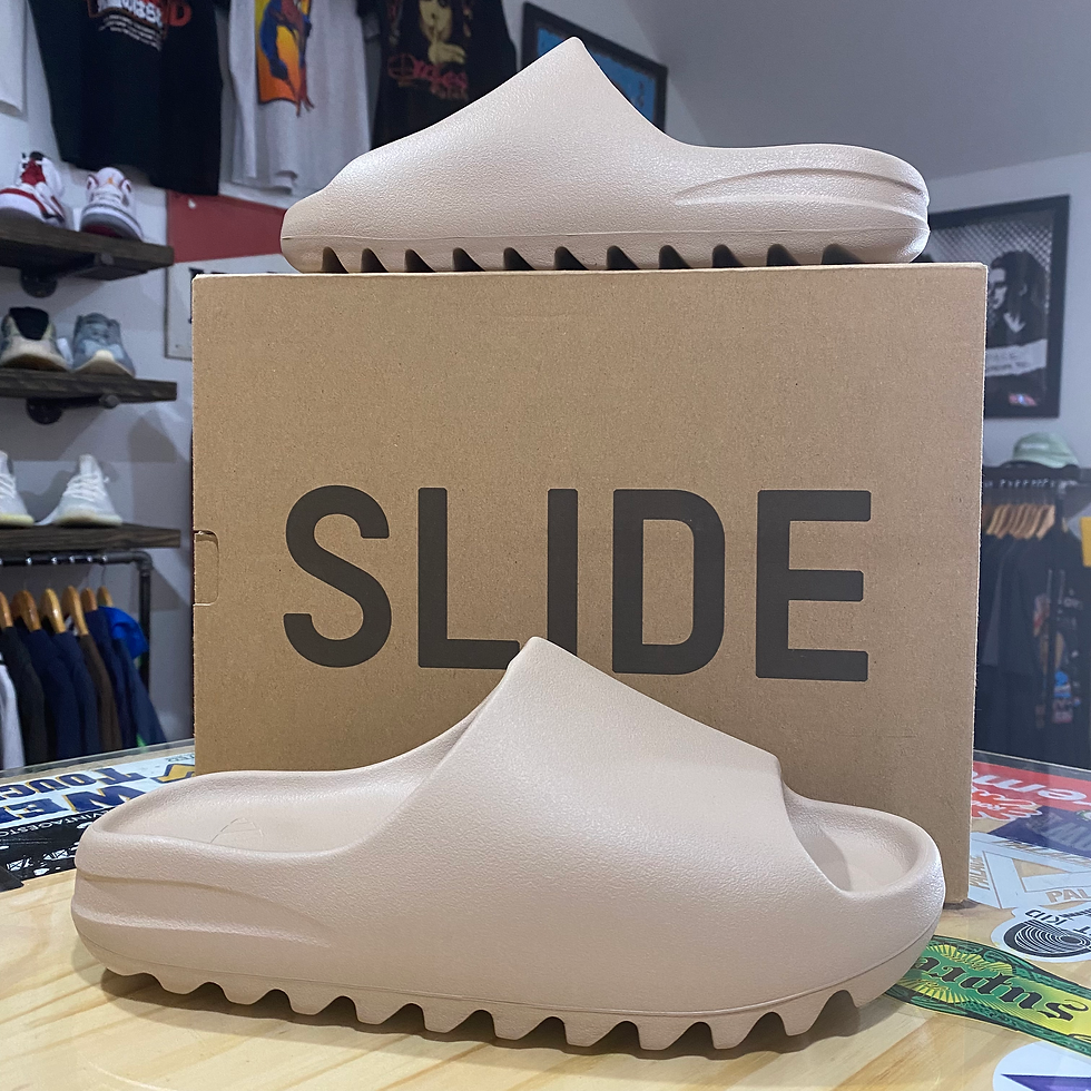 Thumbnail: pure yeezy slide (restock pair) size 9
