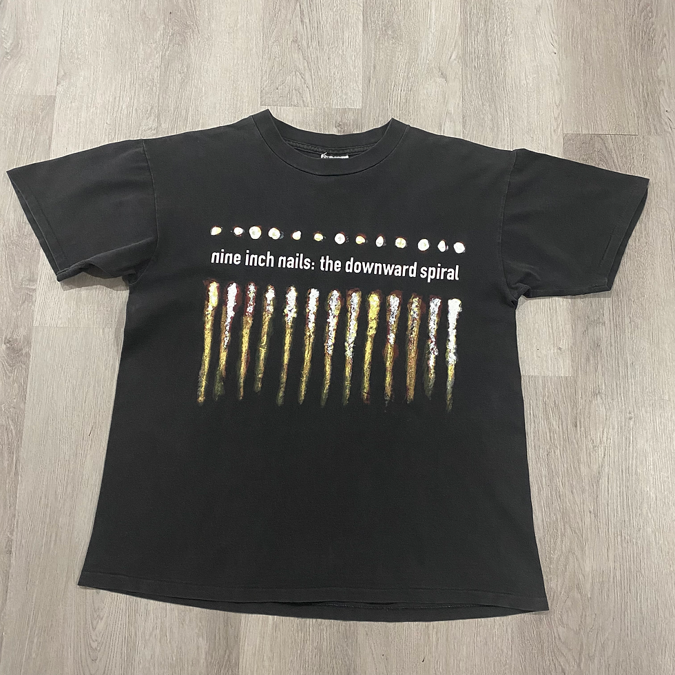 Thumbnail: 1994 nine inch nails the downward spiral tee size large
