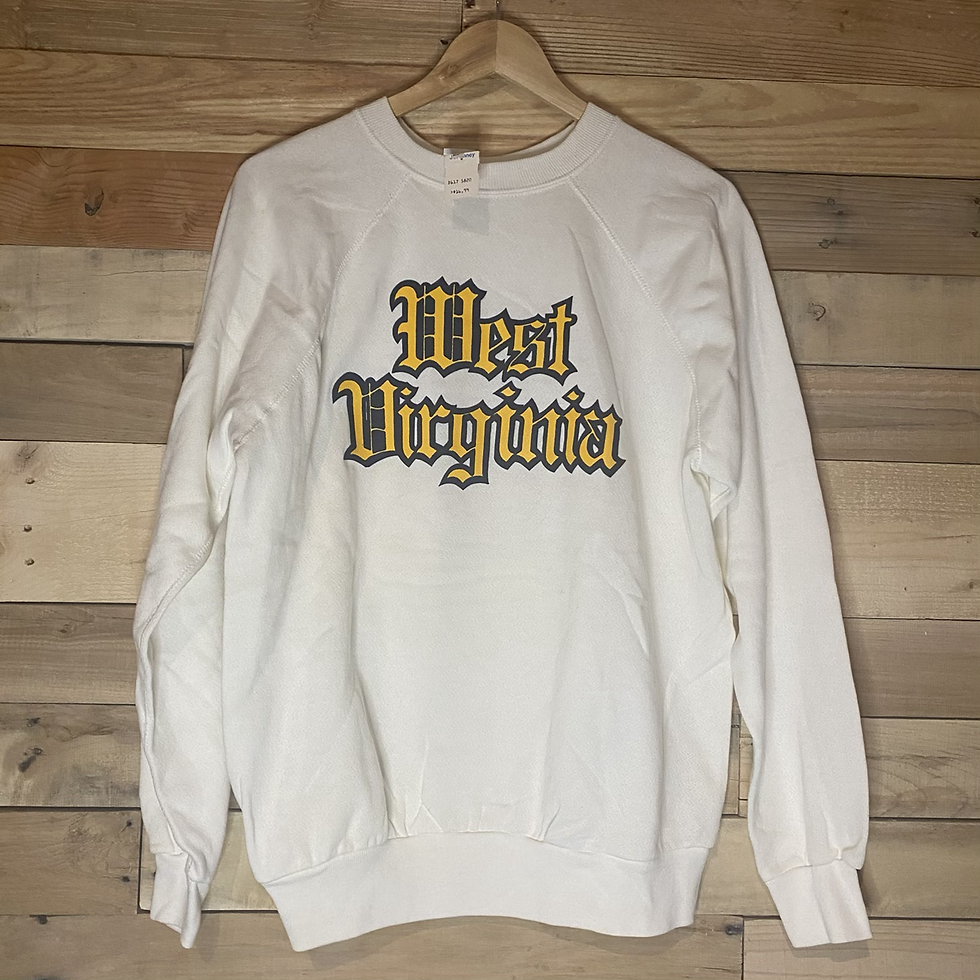 Thumbnail: Vintage West Virginia WVU mountaineers crewneck size large