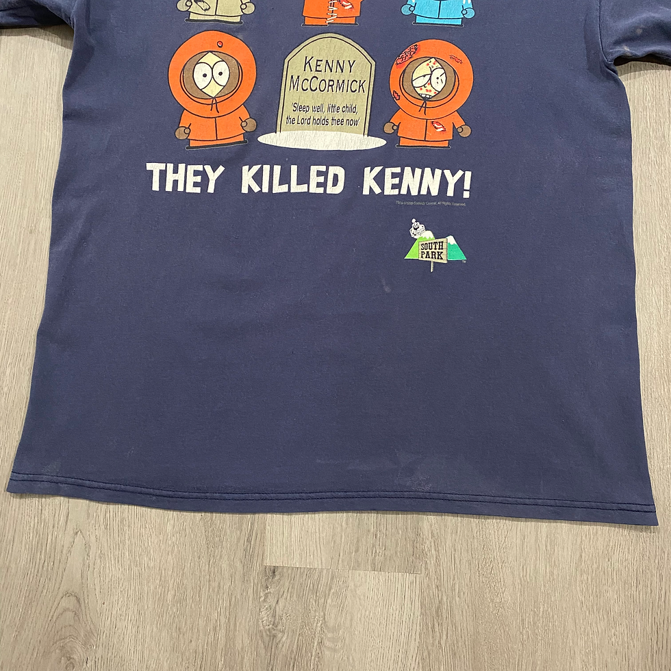 Thumbnail: 1998 south park they killed kenny tee size xl
