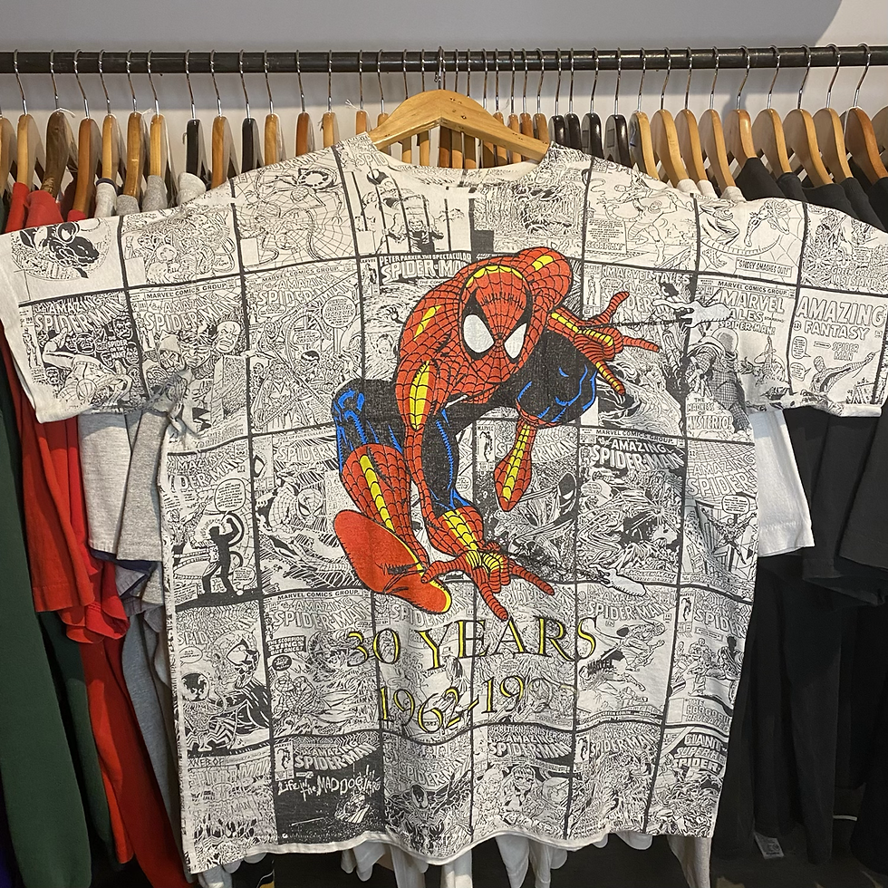Thumbnail: 1992 Spider-Man Marvel megaprint tee size XL