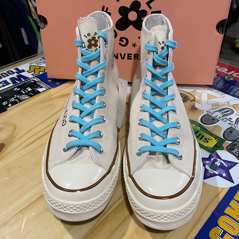 Thumbnail: parchment golf le fleur converse chuck 70 hi size 11