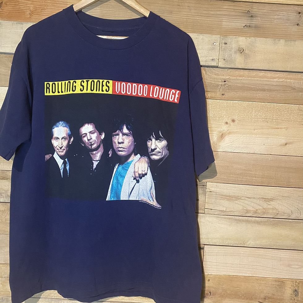 Thumbnail: 1994-1995 Rolling Stones voodoo lounge tour tee size XL