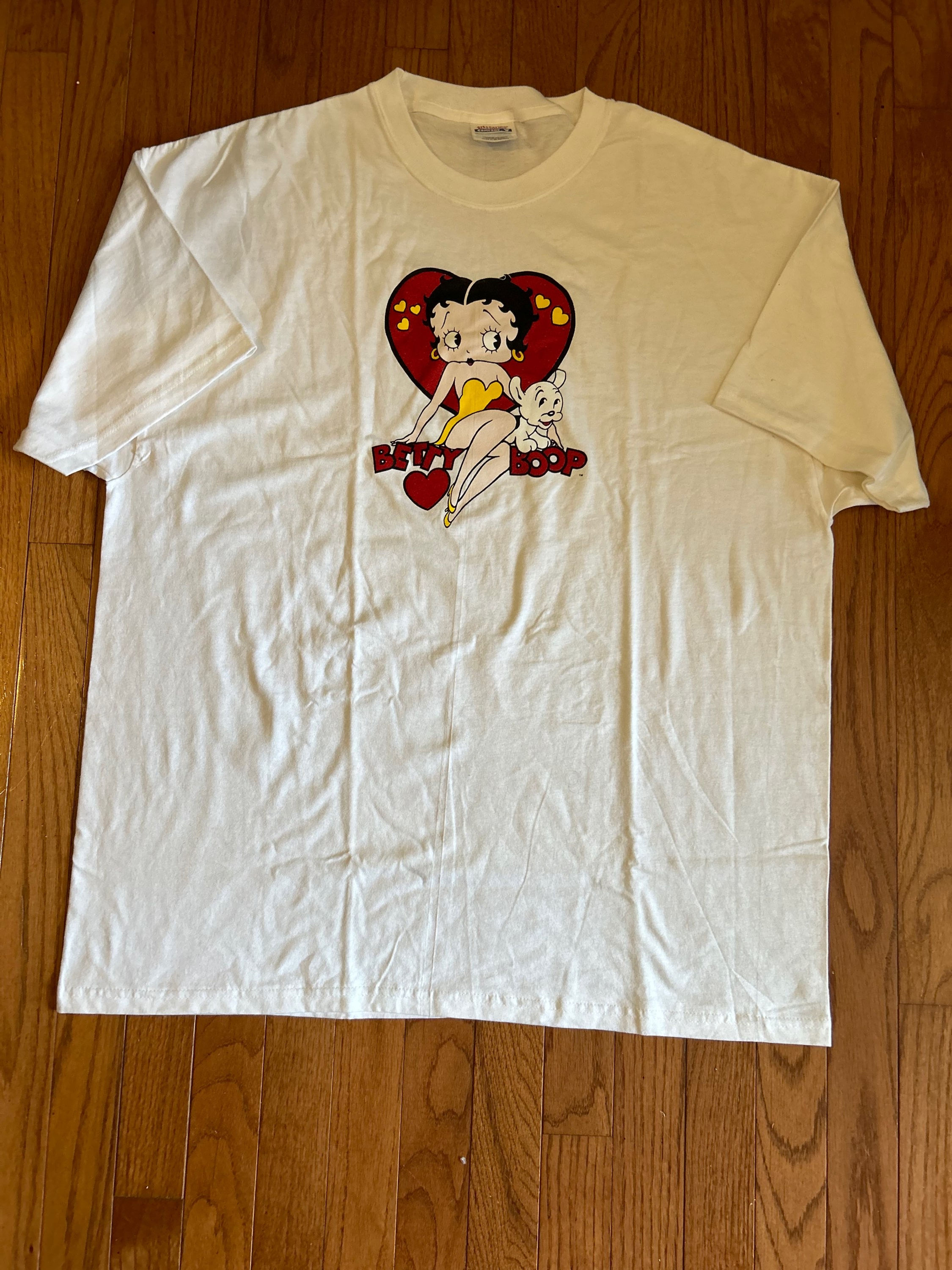 betty boop shirt size xl