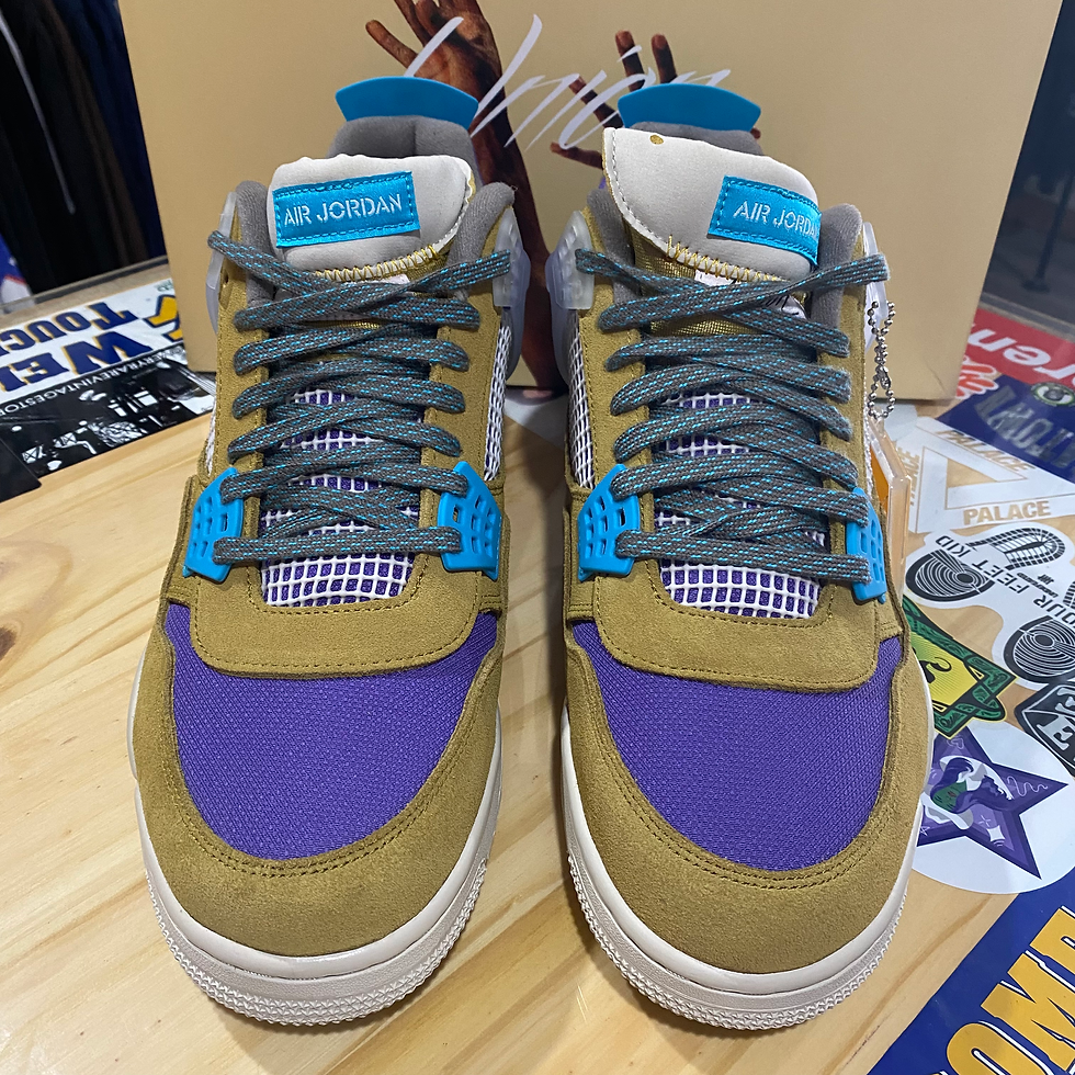 Thumbnail: desert moss union jordan 4 size 13