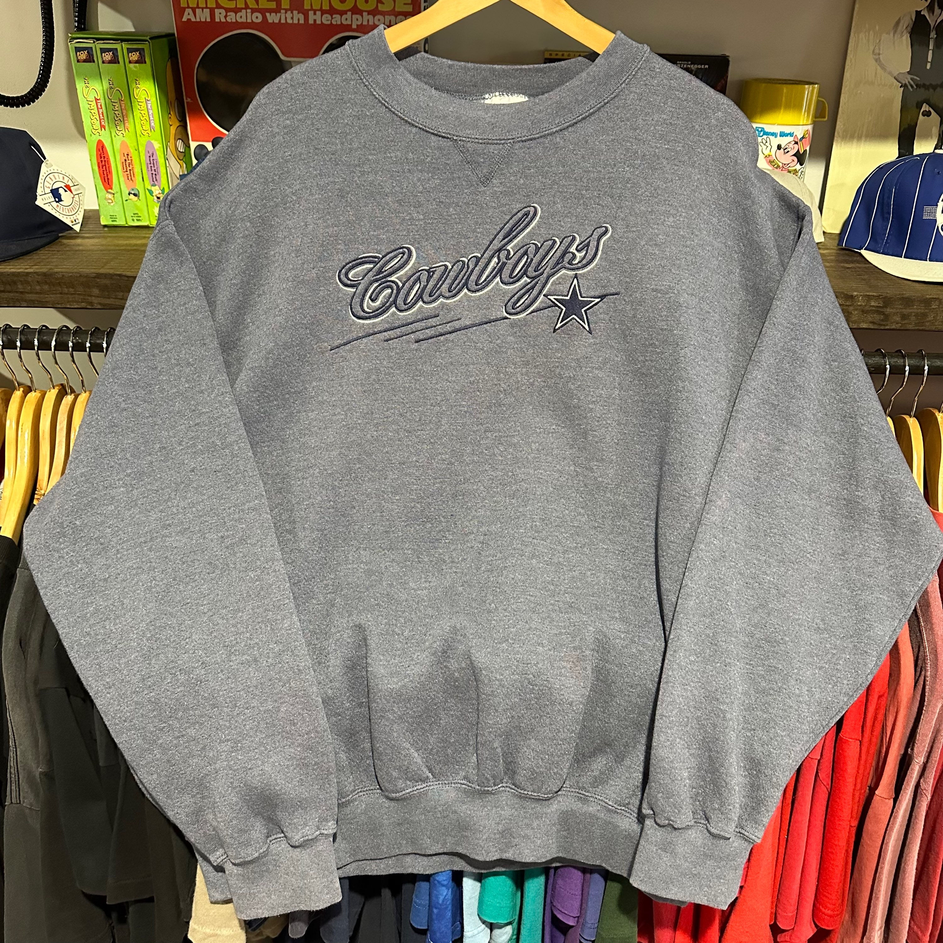 dallas cowboys nfl crewneck size xl