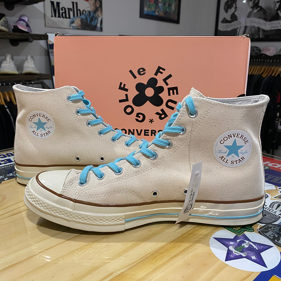 Thumbnail: parchment golf le fleur converse chuck 70 hi size 11