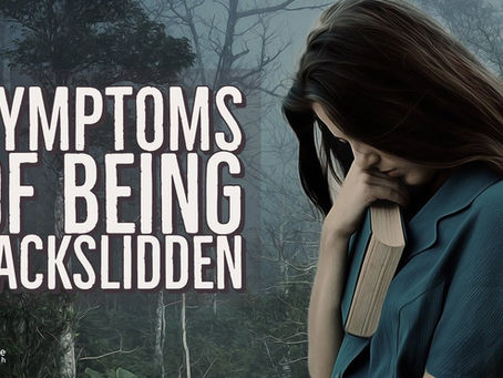 How to identify a backslidden Christian