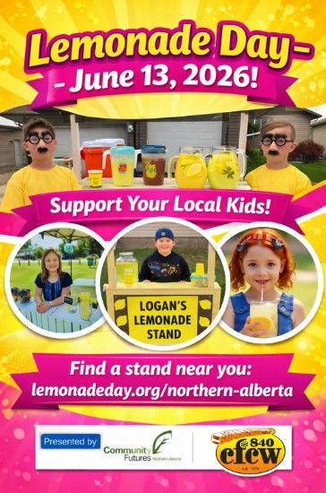 Photo from Lemonade Day Northern Alberta Facebook page