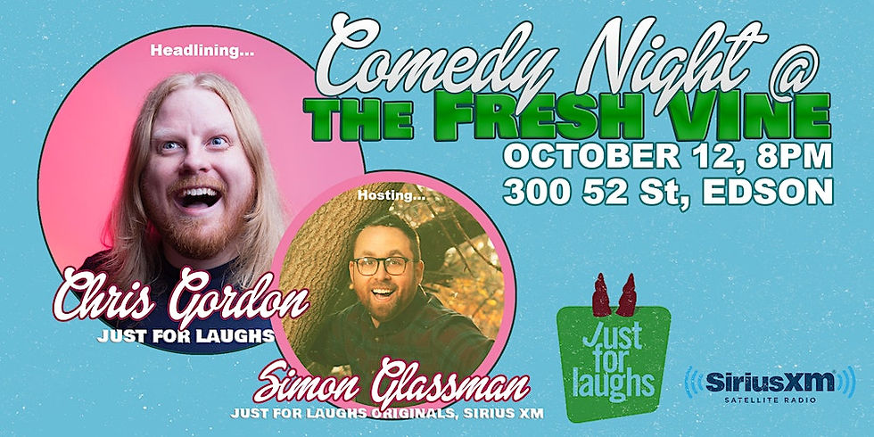 Comedy Night at the Fresh Vine poster