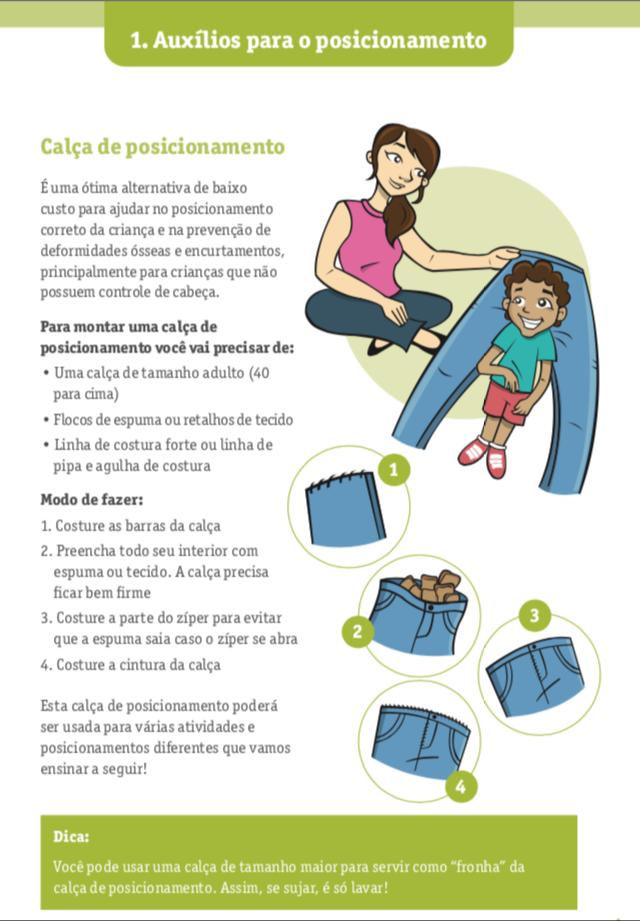Guia ilustrado para cuidadores de crianças com deficiências neuromotoras - PARTE 1