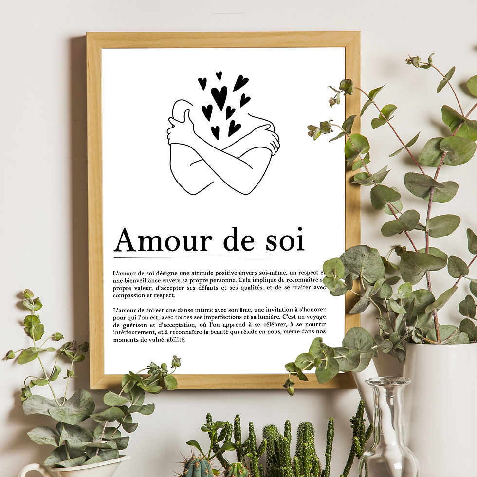 Miniature : Affiche inspiration amour de soi