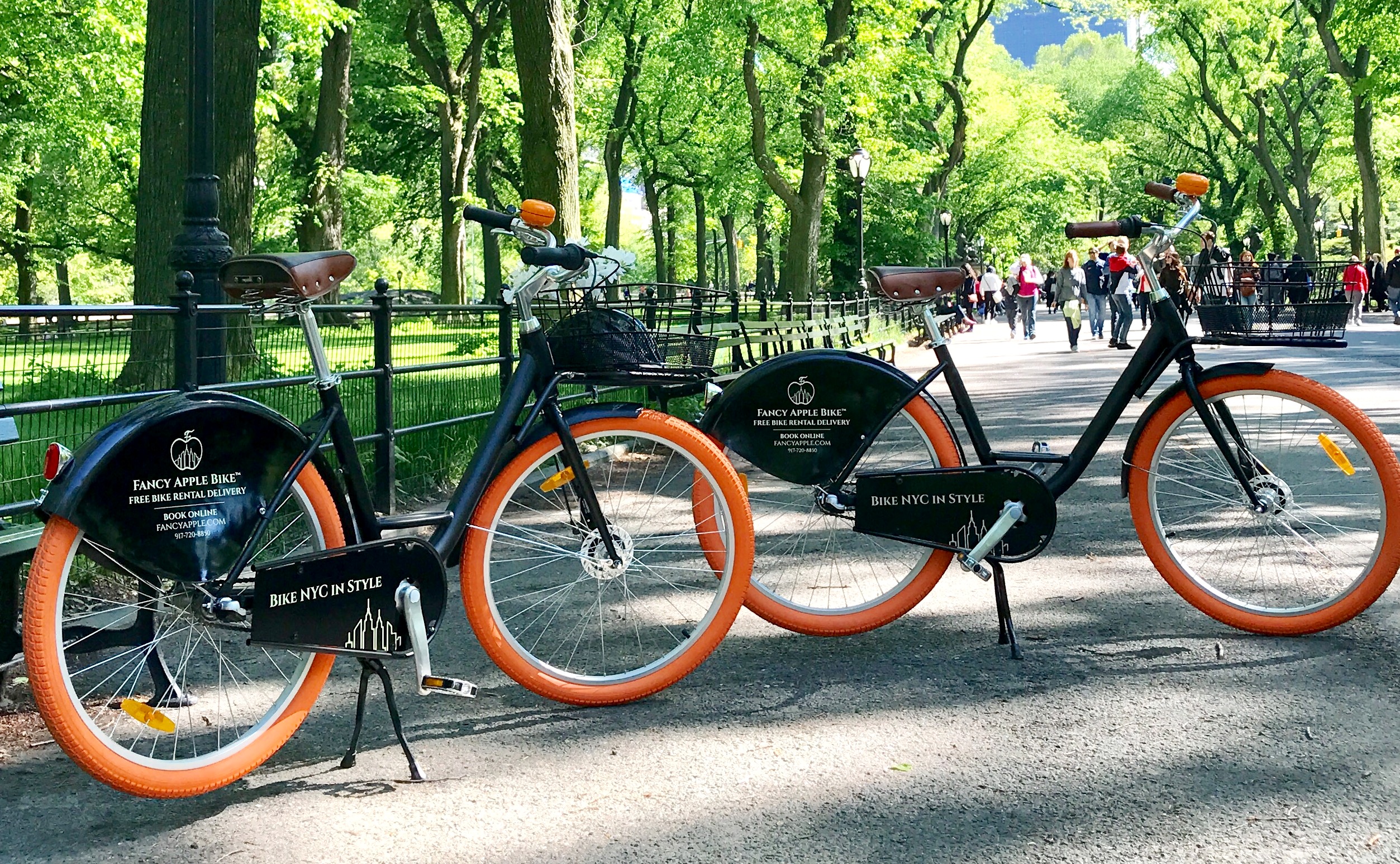 New York's Finest Bike Rental & Tours High Quality Fancy Apple