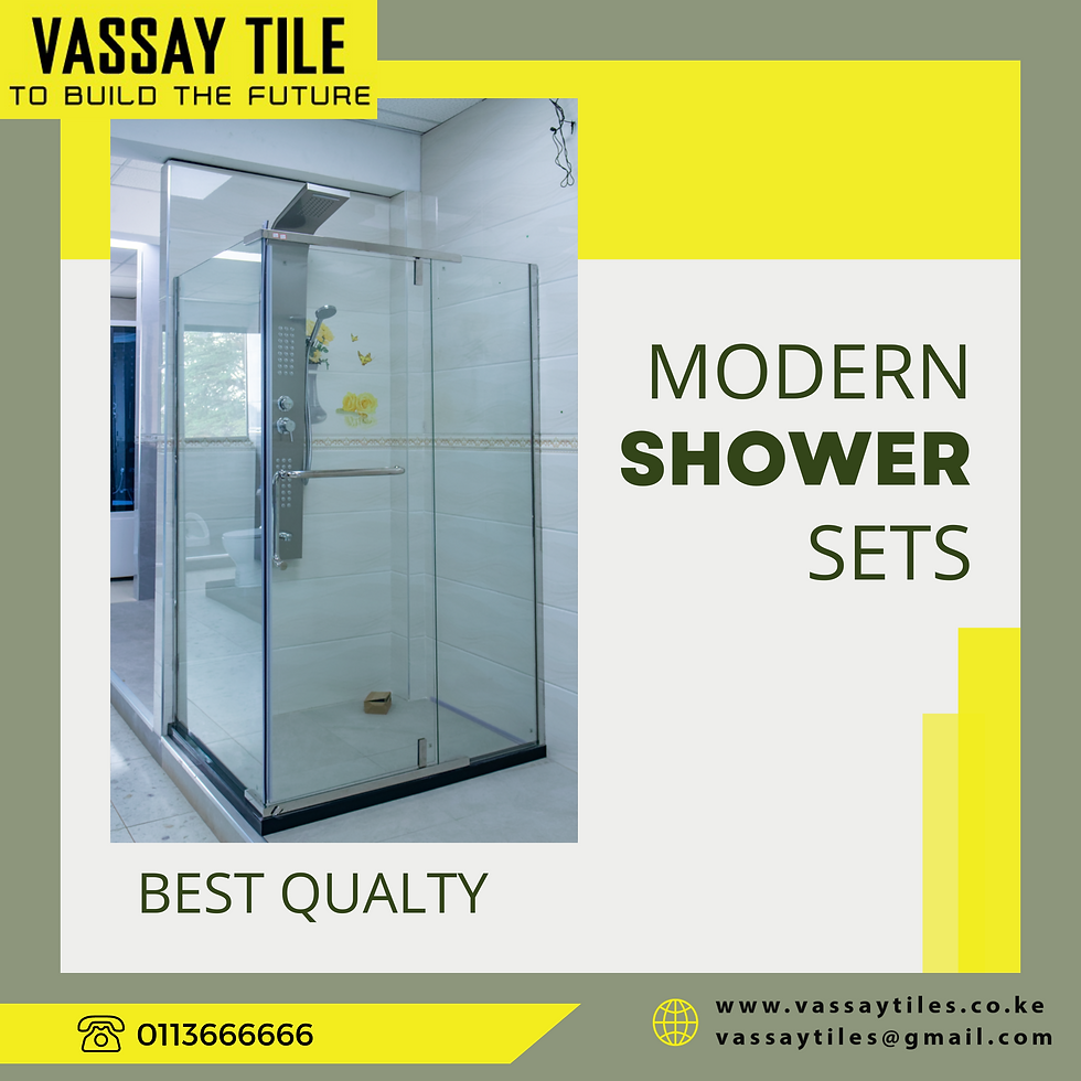 Shower Cubicles Vassay Tile Kenya