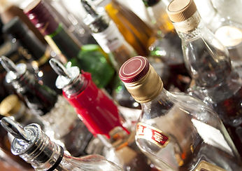 Bottles of liquor