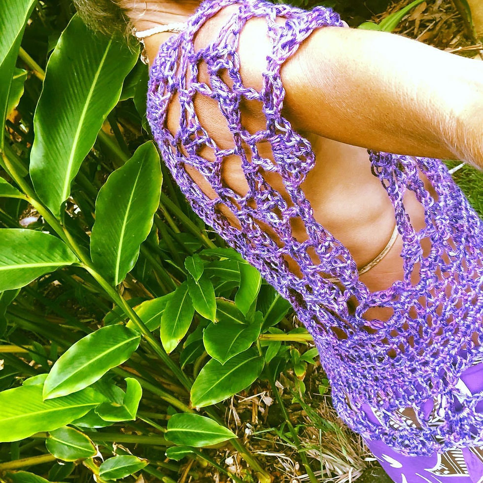 Thumbnail: Crotchet Tropical Night Vest - Custom Made